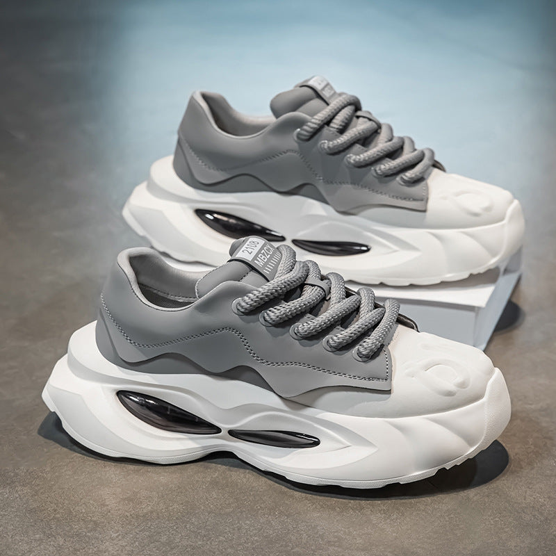 Adit Casual and Sports Shoes New Style  Sneakers Fashion versatile trend casual non-slip wearable niche teenagers thick bottomed daddy shoes