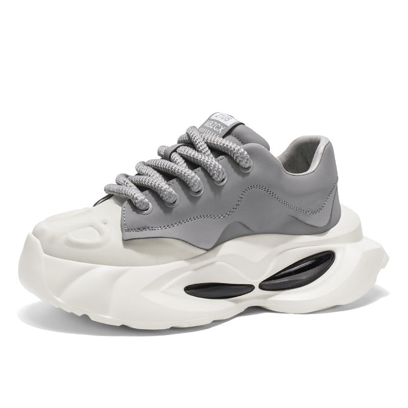 Adit Casual and Sports Shoes New Style  Sneakers Fashion versatile trend casual non-slip wearable niche teenagers thick bottomed daddy shoes